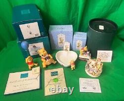Collection Disney WINNIE L'OURSON & AMIS WDCC + Harmony Kingdom + Midwest WOW