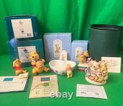 Collection Disney WINNIE L'OURSON & AMIS WDCC + Harmony Kingdom + Midwest WOW
