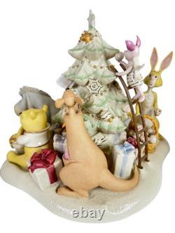 Collection Showcase Lenox Disney : Fête de Décoration de l'Arbre Winnie l'Ourson