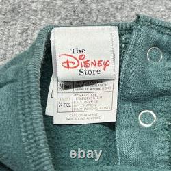 Combinaison en polaire vintage The Disney Store pour garçon, 24 mois, verte, Tigger, une pièce