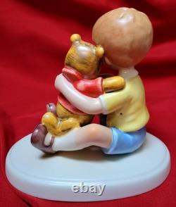 Convention Disneyana 1998 Goebel Winnie l'Ourson #154/350 Signé avec Boîte d'Origine