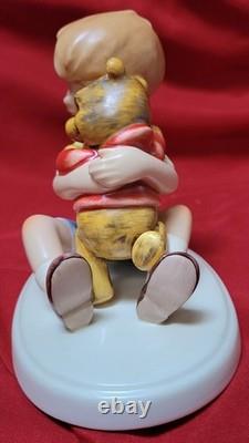 Convention Disneyana 1998 Goebel Winnie l'Ourson #154/350 Signé avec Boîte d'Origine