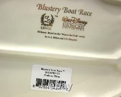Course de bateaux venteux de Winnie l'ourson de LENOX sculpture Disney - NEUF dans la boîte avec COA