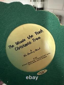 Danbury Mint L'arbre de Noël Winnie l'Ourson, illuminé, Disney, Tigrou, Bourriquet