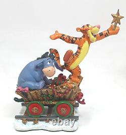 Danbury Mint Winnie The Pooh Christmas Train Disney Pooh's Express 6 Pièces Nice