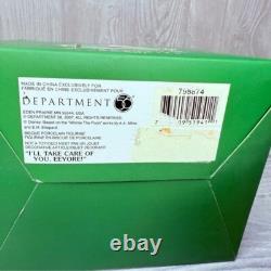 Département 56 Disney Winnie l'Ourson bébés de neige Je prendrai soin de toi Porcinet