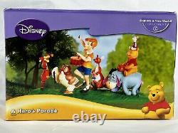 Dept 56 Disney Winnie The Pooh A Hero's Parade Super Rare