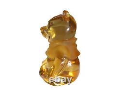 Disney AP Val St. Lambert Figurine de Winnie l'Ourson couleur miel 3 3/4