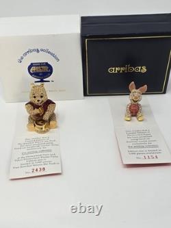 Disney Arribas Brothers Winnie L'Ourson Pot de miel et Porcinet Édition Limitée COA