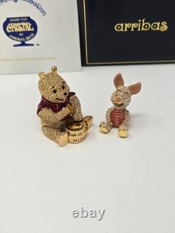 Disney Arribas Brothers Winnie L'Ourson Pot de miel et Porcinet Édition Limitée COA