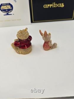 Disney Arribas Brothers Winnie L'Ourson Pot de miel et Porcinet Édition Limitée COA