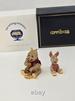 Disney Arribas Brothers Winnie L'Ourson Pot de miel et Porcinet Édition Limitée COA