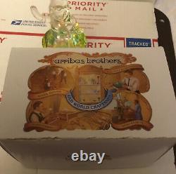 Disney Arribas Brothers Winnie The Pooh & Piglet Glass Figurine New Original Box