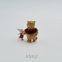 Disney Arribas Swarovski Crystals Figurine Winnie l'Ourson et Porcinet NEUF DANS LA BOÎTE