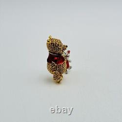 Disney Arribas Swarovski Crystals Figurine Winnie l'Ourson et Porcinet NEUF DANS LA BOÎTE