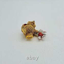 Disney Arribas Swarovski Crystals Figurine Winnie l'Ourson et Porcinet NEUF DANS LA BOÎTE