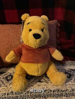 Disney Bébé Super Doux 12 Winnie L'Ourson Peluche Collectionnable Neuf Avec Étiquettes