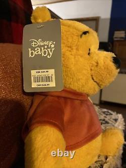 Disney Bébé Super Doux 12 Winnie L'Ourson Peluche Collectionnable Neuf Avec Étiquettes