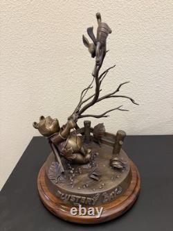Disney Bill Toma Winnie l’Ourson Journée venteuse Sculpture en bronze Le n° 9/250 Rare
