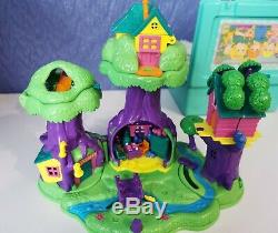 Disney Collection Minuscule Polly Pocket 100% Complet Winnie L'ourson Bluebird