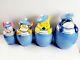 Disney Direct Winnie The Pooh Peek Cookie Jar Set - Set Bleu Très Rare