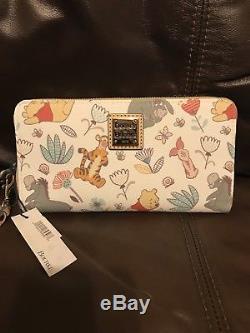 Disney Dooney & Bourke Winnie L'ourson, Porte-monnaie Et Porte-monnaie, Fini