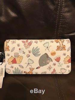 Disney Dooney & Bourke Winnie L'ourson, Porte-monnaie Et Porte-monnaie, Fini