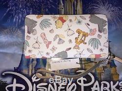 Disney Dooney & Bourke Winnie Le Pooh Portefeuille À La Main Bnwt