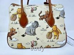 Disney Dooney & Et Bourke Winnie The Pooh Satchel Bag Purse Eeyore Tigger Tigger Twt