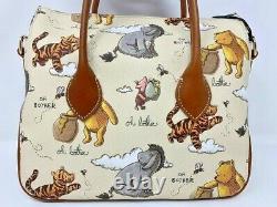 Disney Dooney & Et Bourke Winnie The Pooh Satchel Bag Purse Eeyore Tigger Tigger Twt