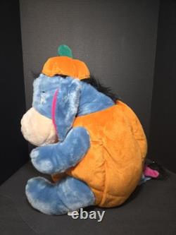 Disney Eeyore Citrouille Halloween Peluche Jumbo 23