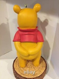 Disney Grande Statue De Figue Winnie L’ourson + Boîte Originale