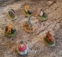 Disney Lenox Winnie The Pooh Pépinière Avec 24 Figurines Honey Pot Mirror