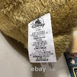 Disney Live Action Christopher Robin Winnie Le Pooh Plush Posable Nouveau Avec Tags