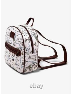 Disney Loungefly Winnie l’Ourson Carte de la Forêt des Cent Acres Sac à Dos Mini Mignon