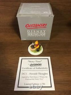 Disney Olszewski Histoire Temps Winnie Le Pooh Pensées Cheminée Figurine