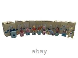 Disney Pooh et ses amis célèbrent les anniversaires Figurines Ensemble Complet 0-9