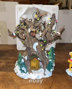 Disney Pooh's Tree House Winnie The Pooh Christmas House Lights