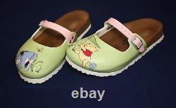 Disney Rare Winnie Pooh & Eeyore Birkenstock Chaussures Mary Jane