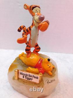 Disney Ron Lee Winnie l'Ourson et Tigrou Figurine en Édition Limitée