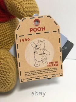 Disney Store Parcs Winnie L'ourson Cozy Knits Limited Release 11 Plush Tn-o