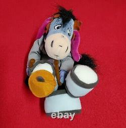 Disney Store Winnie The Pooh & Gang As The Beatles 1964 Mop Top Bean Bag Plush