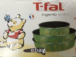 Disney T-fal Tifar Ingenio Winnie The Pooh Green 6 Set Ih Pas Possible France