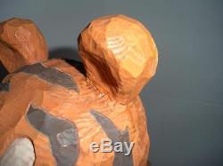 Disney Tigger Winnie L'ourson Big Fig Avec Base Grande Statue Énorme Figure 75e Rare