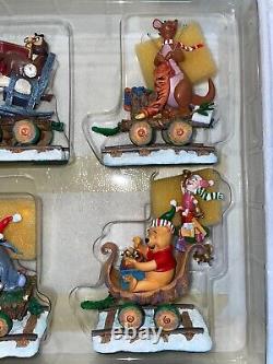 Disney Tigrou Winnie l'Ourson et ses amis Ensemble de train de Noël Danbury Mint