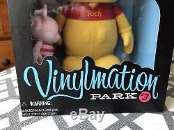 Disney Vinylmation 9 Et 3 Winnie Le Pooh & Piglet Park 3 Le 500 Nib Scellé