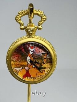 Disney WINNIE L’OURSON Édition Limitée Coffrets de montres de poche de collection, lot de 3, état neuf