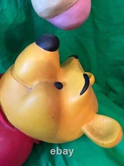 Disney WINNIE THE POOH & TIGGER Statue Big Fig 16 x 23 x 11 TRÈS RARE Vintage