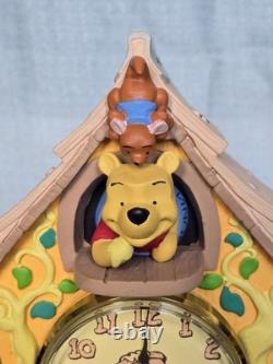 Disney Watch Collectors Club Série Winnie l’Ourson Tigrou Bourriquet Petit Gourou Horloge coucou NEUVE 1422