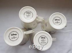 Disney / Whittard De Chelsea Winnie L'ourson Théière Et 4 Tasses Nouveau